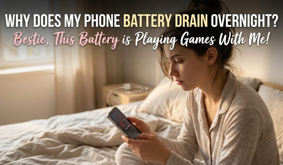 Why Does My Phone Battery Drain Overnight? Bestie, This Battery is Playing Games With Me!